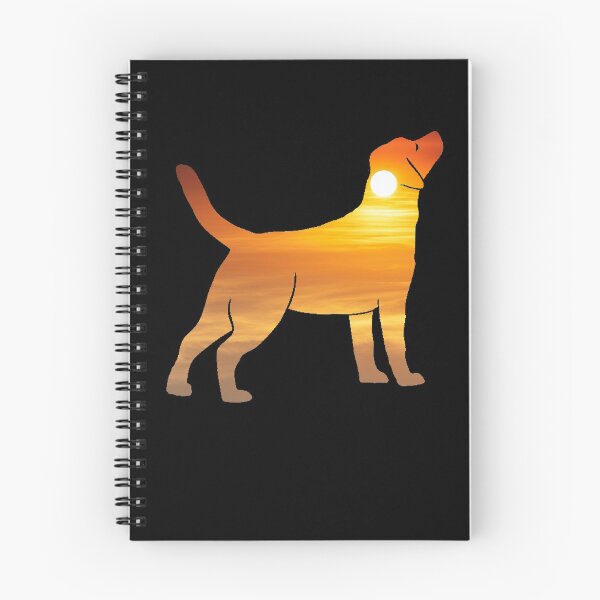Item preview, Labrador Dog Silhouette Sunrise designed and sold by alaechamlal.