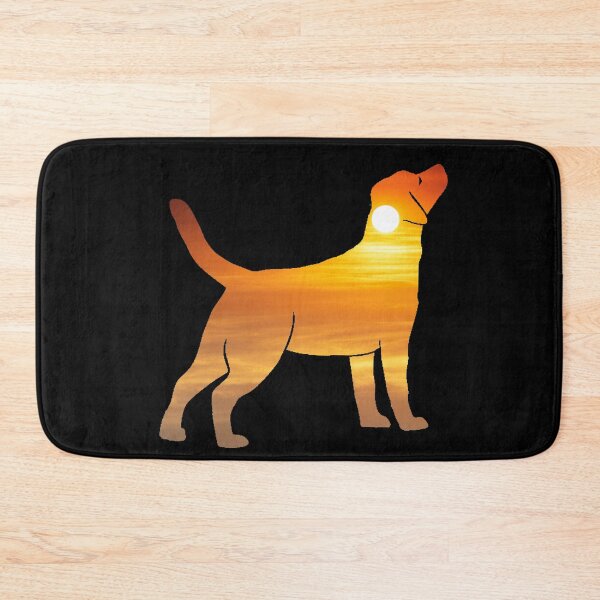 Item preview, Labrador Dog Silhouette Sunrise designed and sold by alaechamlal.