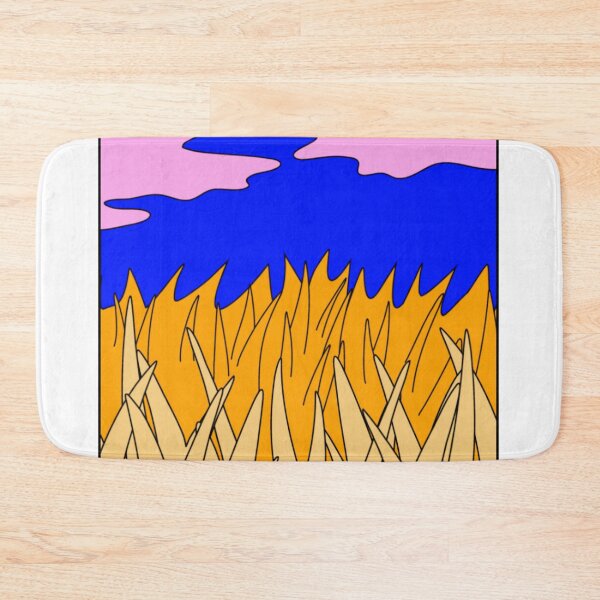 Item preview, Grass fields with blue sky and clouds designed and sold by Strale25kv.