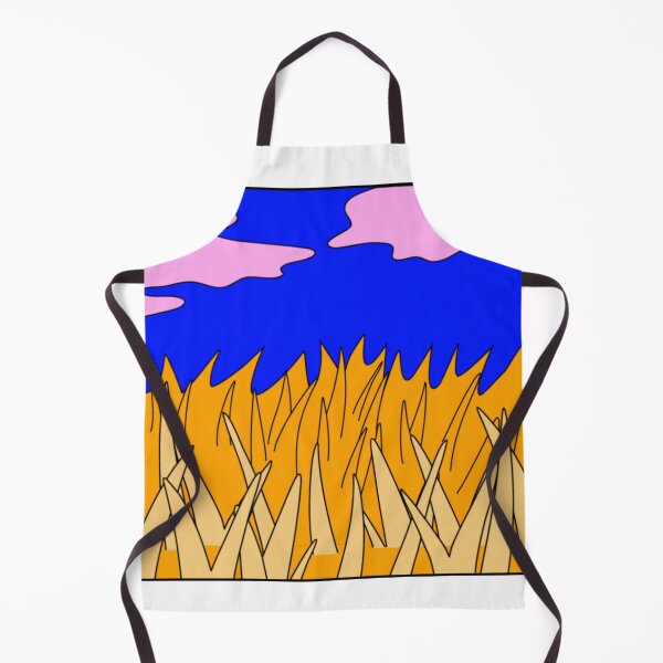 Item preview, Grass fields with blue sky and clouds designed and sold by Strale25kv.