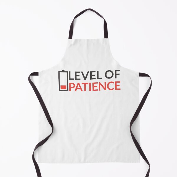 Item preview, Level of Patience Low Battery Level designed and sold by TamGustam.