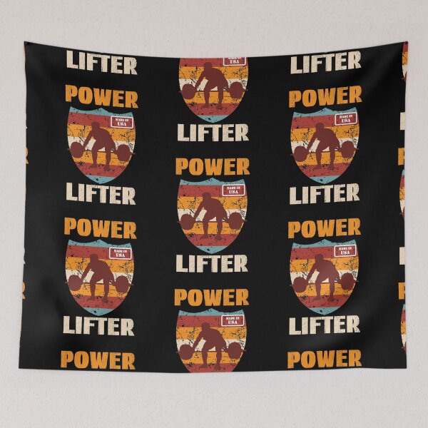 Item preview, Power Lifter, Weightlifting Sport USA designed and sold by SportyDogShop.