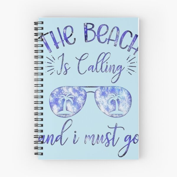 Item preview, The Beach Is Calling And I Must Go  (Pen and Ink with sunglasses)  designed and sold by CristalleLisa.