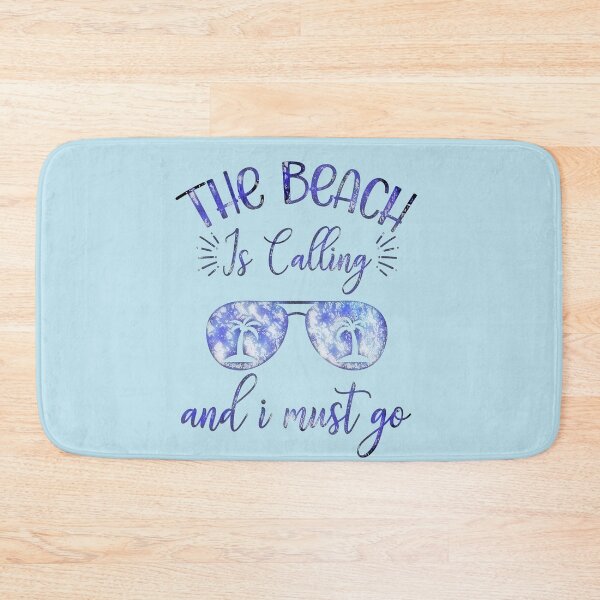 Item preview, The Beach Is Calling And I Must Go  (Pen and Ink with sunglasses)  designed and sold by CristalleLisa.