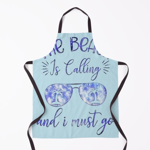 Item preview, The Beach Is Calling And I Must Go (Pen and Ink with sunglasses) designed and sold by CristalleLisa.