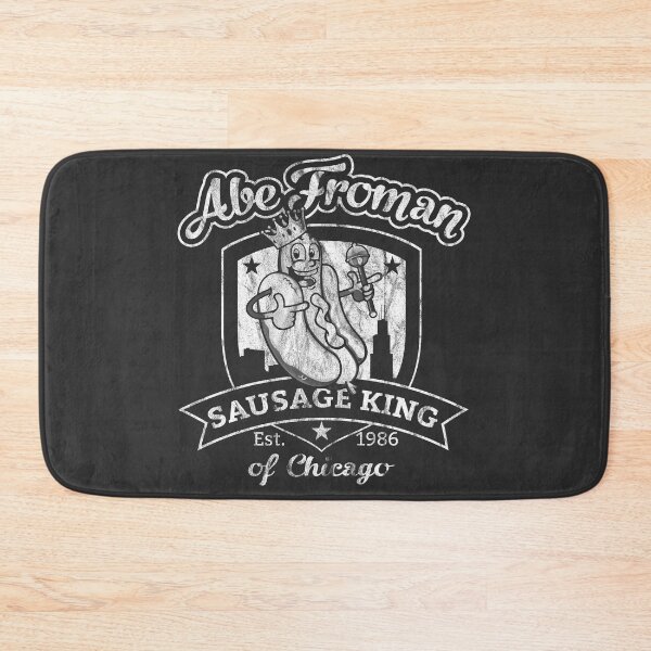 Item preview, Abe Froman Sausage King Worn Out White designed and sold by Alema Art.