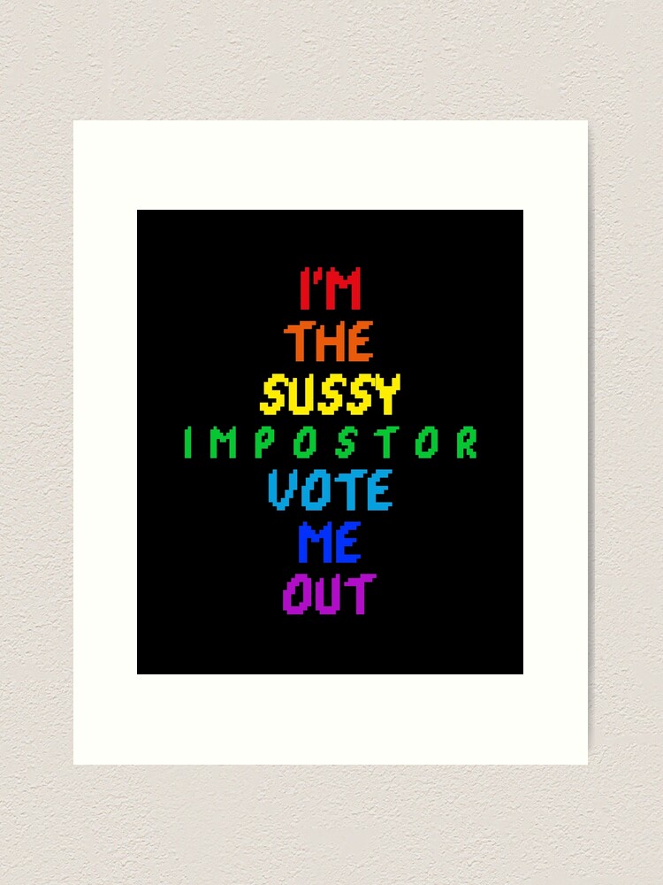 When the Impostor is sus  Cute doodle art, Mini canvas art, Mini