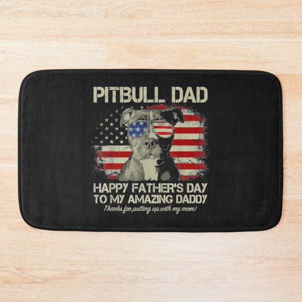 Item preview, Mens Happy Fathers Day To My Amazing Daddy Pitbull Dad designed and sold by toricak06.