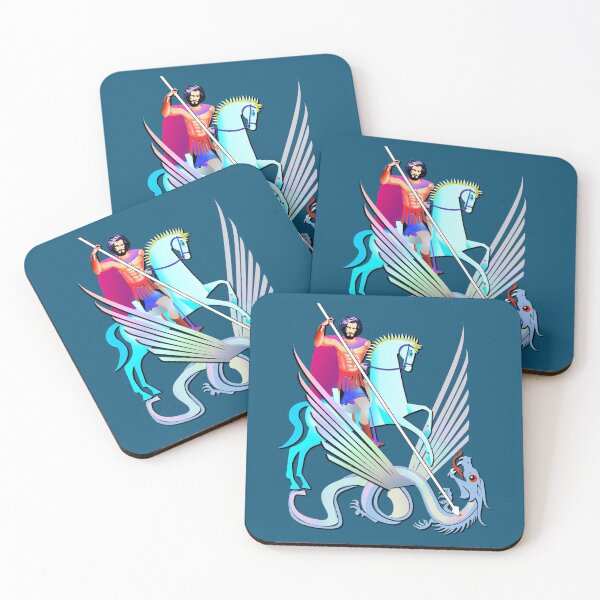 Item preview, Saint George and the Dragon designed and sold by Sanctum Icons.