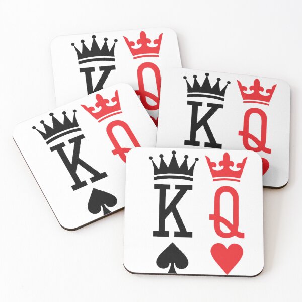 Item preview, King of Spades, Queen of Hearts Shirts Tee designed and sold by chanat3659.