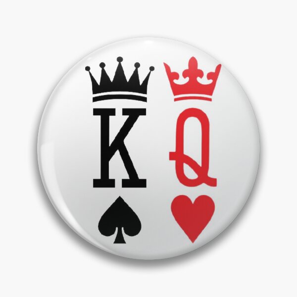Item preview, King of Spades, Queen of Hearts Shirts Tee designed and sold by chanat3659.