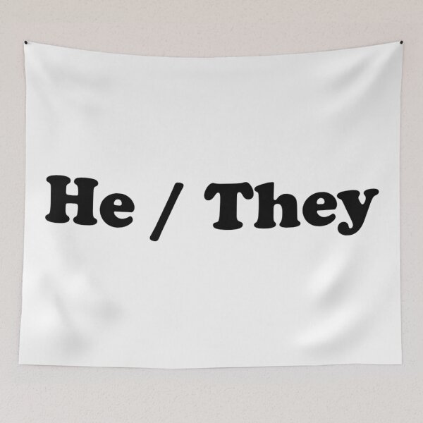 Item preview, He / They designed and sold by CaptinAubs.