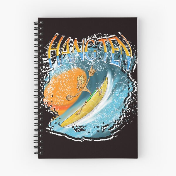 Item preview, Hang Ten Surfs Up! for dark colored shirts designed and sold by Scottdowell.