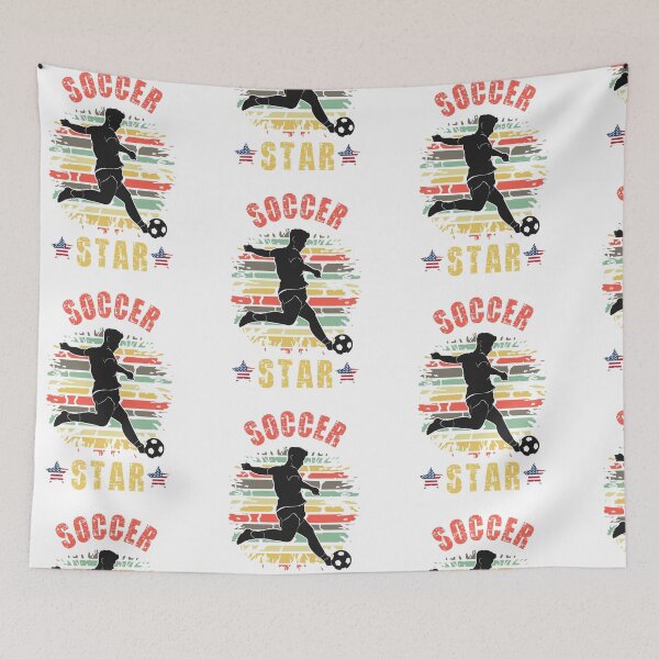 Item preview, USA Soccer Star, Soccer Superstar designed and sold by SportyDogShop.