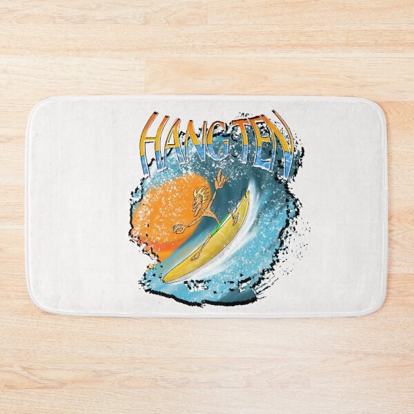 Item preview, Hang Ten Surfs Up! for light colored shirts designed and sold by Scottdowell.