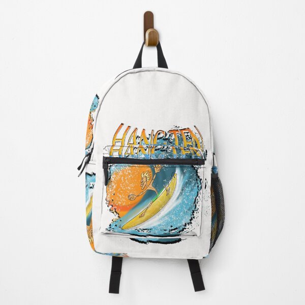 Item preview, Hang Ten Surfs Up! for light colored shirts designed and sold by Scottdowell.