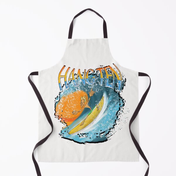 Item preview, Hang Ten Surfs Up! for light colored shirts designed and sold by Scottdowell.