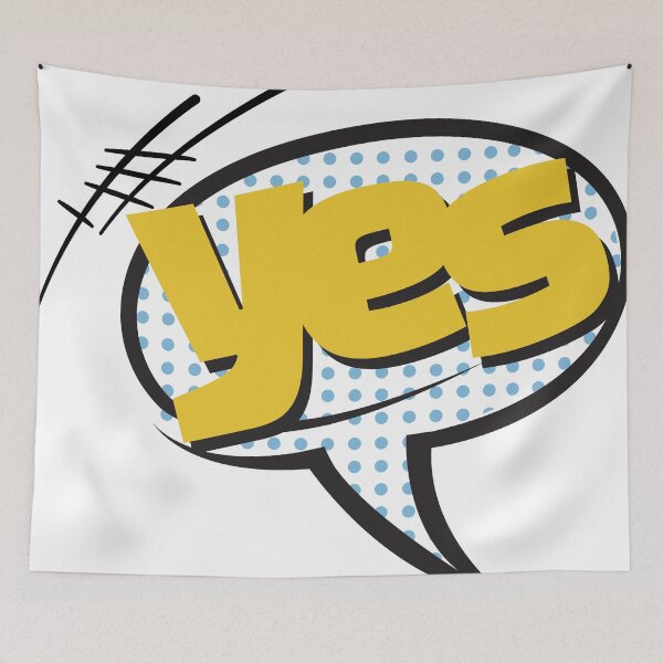 Item preview, say yes designed and sold by 21garagestudio.