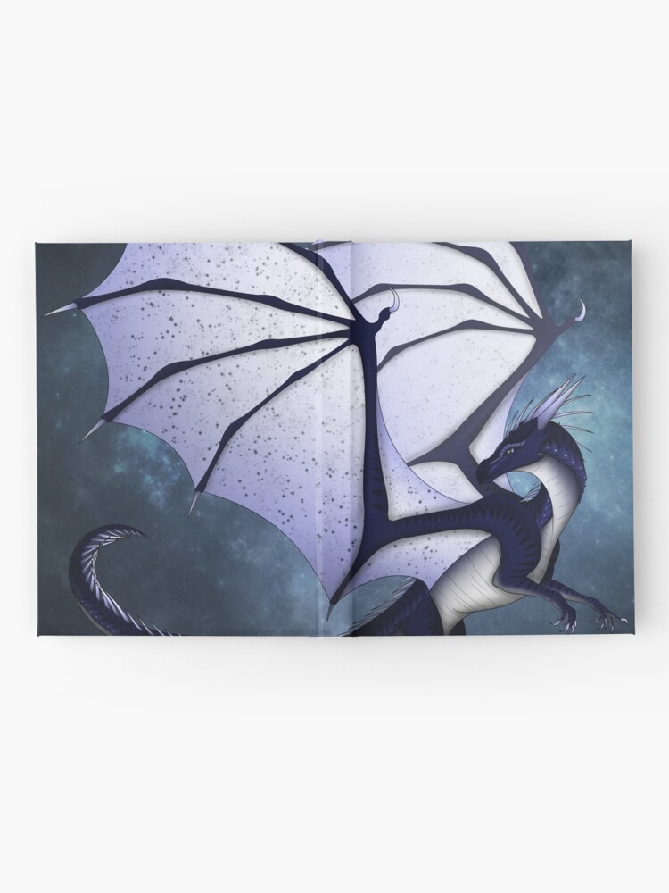 "Whiteout Wings of Fire" Hardcover Journal for Sale by