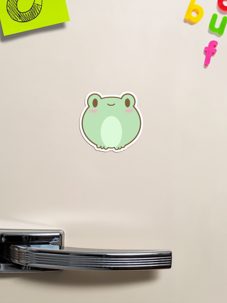 Cute Kawaii Frog Poster for Sale by kevsdesigns