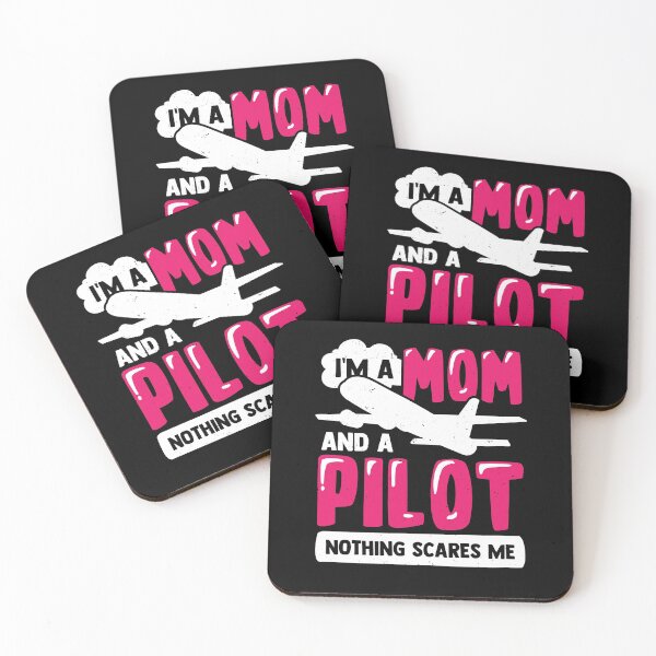 Item preview, I'm A Mom And A Pilot Nothing Scares Me designed and sold by Marcid95.