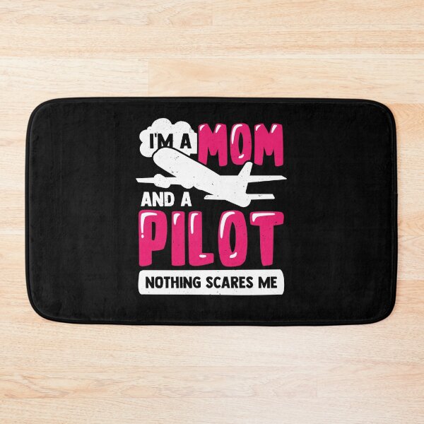 Item preview, I'm A Mom And A Pilot Nothing Scares Me designed and sold by Marcid95.