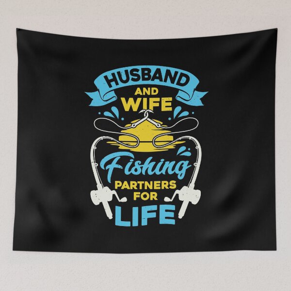 Item preview, Husband And Wife Fishing Partners For Life designed and sold by Marcid95.