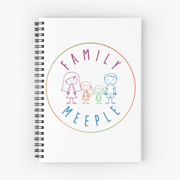 Item preview, Family Meeple Family Logo designed and sold by GatewayNetwork.
