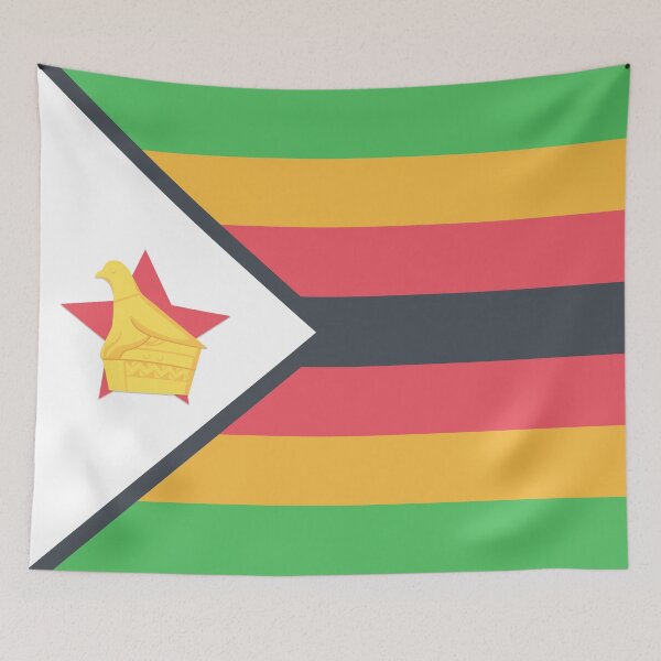 Item preview, Zimbabwe designed and sold by FlatFlags.