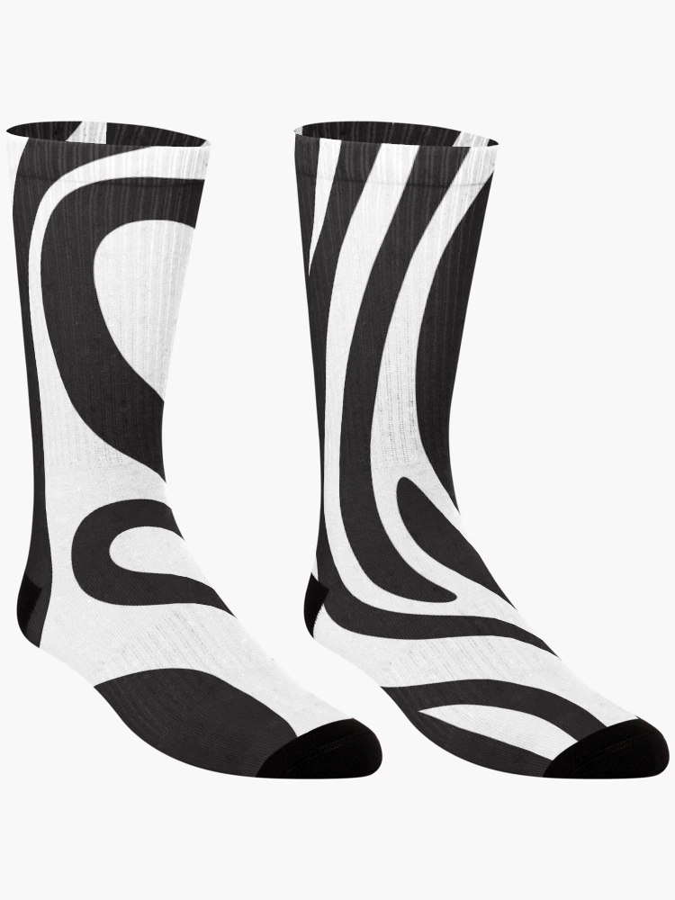 Thumbnail 3 of 5, Socks, Zebra Pattern Design designed and sold by Youpattern.