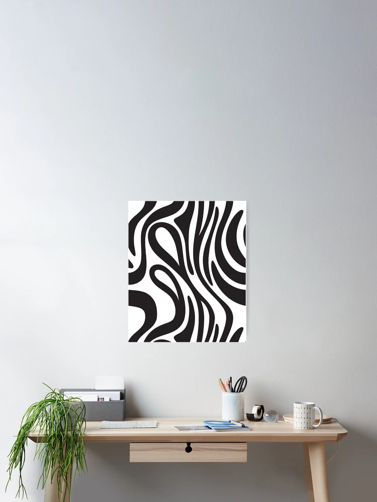 Thumbnail 2 of 3, Poster, Zebra Pattern Design designed and sold by Youpattern.