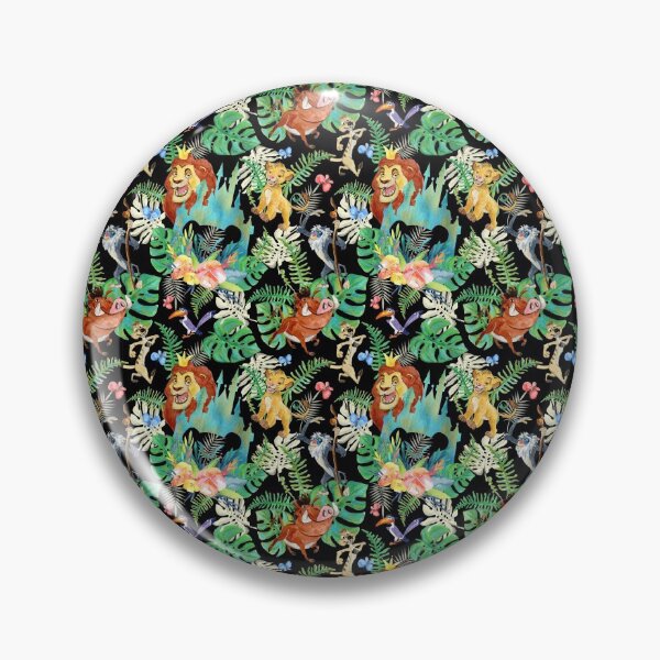 Item preview, Watercolor Lion Jungle designed and sold by Rainbows Galore.