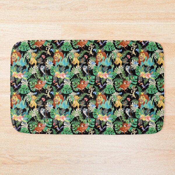 Item preview, Watercolor Lion Jungle designed and sold by Rainbows Galore.