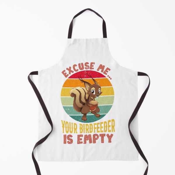 Item preview, Excuse Me Your Bird Feeder Is Empty: Squirrel Pocket Cute Squirrels Lover Gift Funny Vintage, Squirrel Animal Birthday Present designed and sold by Simoakn.