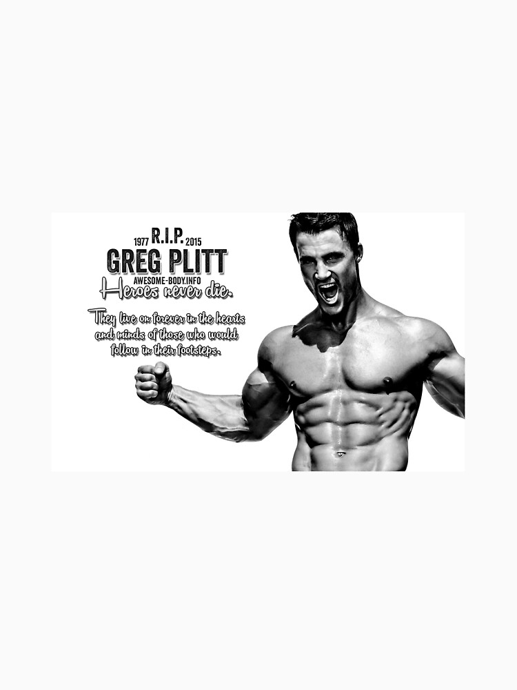 Camisetas: Greg Plitt | Redbubble