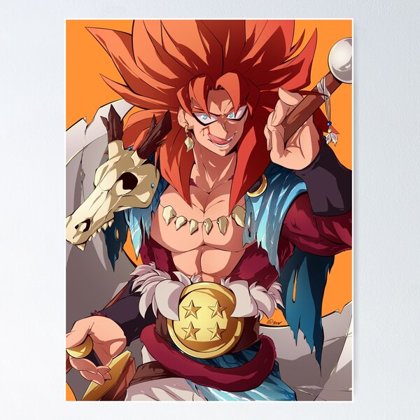 Goku Fusion Potara Fanart Poster for Sale by SenzuBeanPlug