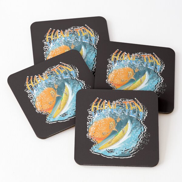 Item preview, Hang Ten Surfs Up! for dark colored shirts designed and sold by Scottdowell.