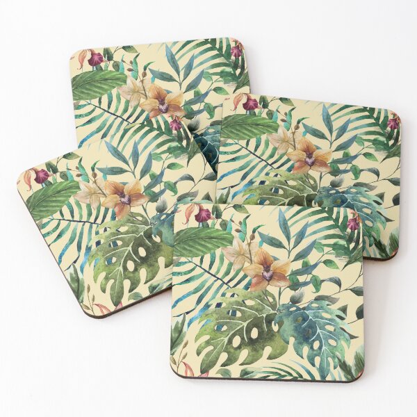 Item preview, Tropical leaves designed and sold by Sneh Universe.