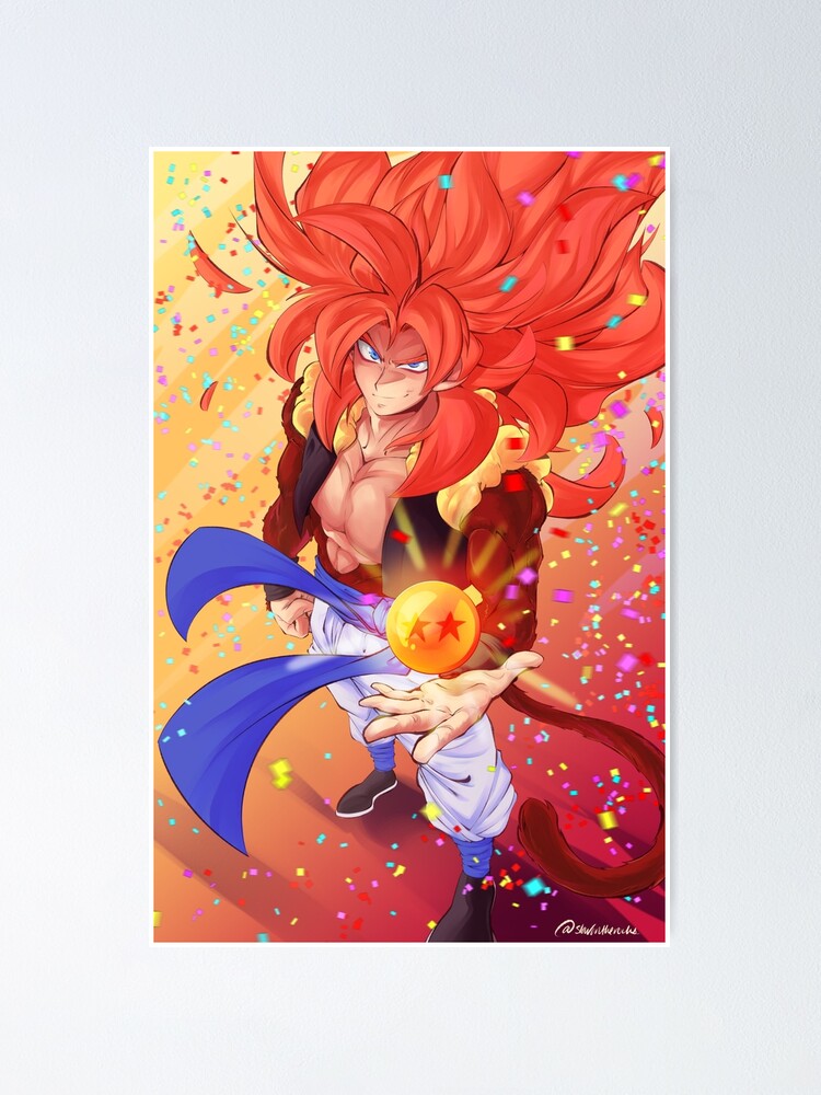 Gogeta blue Poster by Frag57