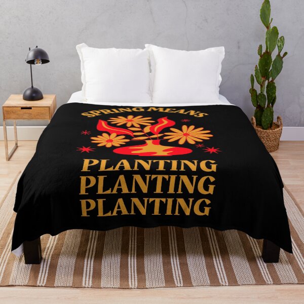 Item preview, Spring Means Planting designed and sold by AmberSiraj.