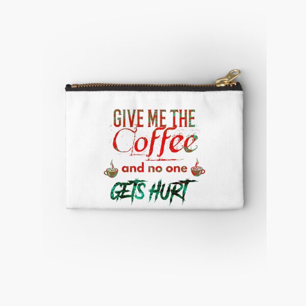 Aperçu de l'œuvre Donnez-moi du café et personne ne sera blessé | après le café, je me sens moins meurtrier… Voici la nouvelle tendance | café, meurtrier, personne ne sera blessé | amateurs de café amusants créée et vendue par Troy G Perez.
