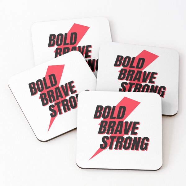 Item preview, Bold brave strong designed and sold by Amine-Creation.