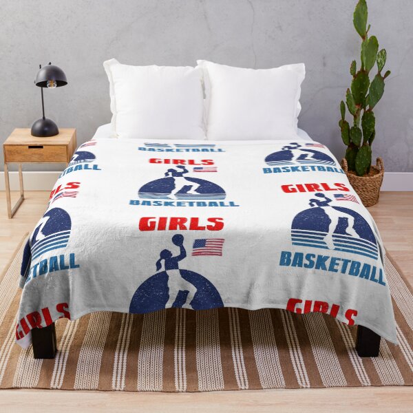 Item preview, USA Girls Basketball, Born To Play Basketball designed and sold by SportyDogShop.