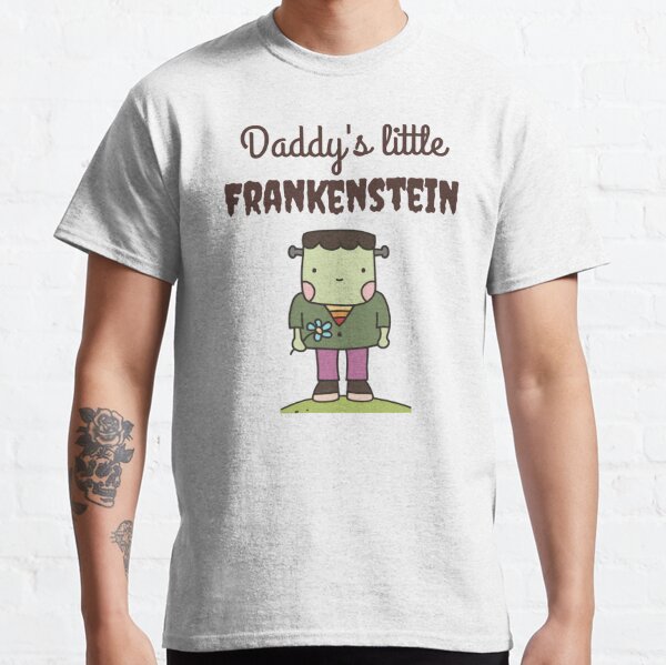 Daddy's little Frankenstein, cute baby girls frankenstein Classic T-Shirt