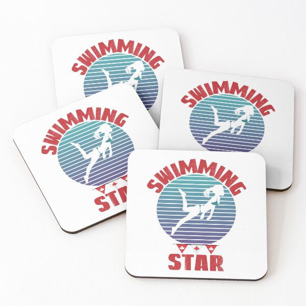 Item preview, Canada Swimming Star, Girls Team Swimming designed and sold by SportyDogShop.