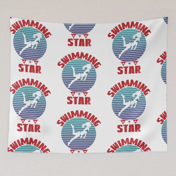 Item preview, Canada Swimming Star, Girls Team Swimming designed and sold by SportyDogShop.