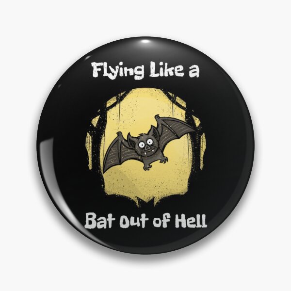 Item preview, Flying Like a Bat Out of Hell designed and sold by Monique Prince.
