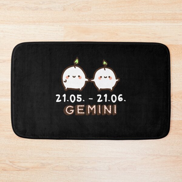Item preview, Kawaii zodiac sign Gemini soybeans holding hands designed and sold by GLwithUs.