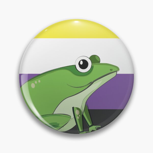 Item preview, Non Binary Flag, Queer Pin, Queer Art, Non Binary Pin, Nonbinary Flag, Enby Pin, LGBT Pin designed and sold by ThirTee.