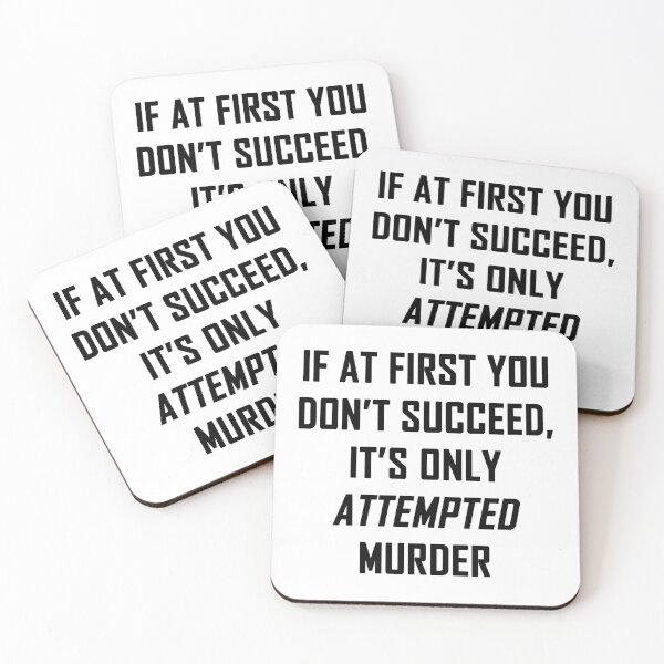 Item preview, Attempted Murder designed and sold by Chris  Bradshaw.